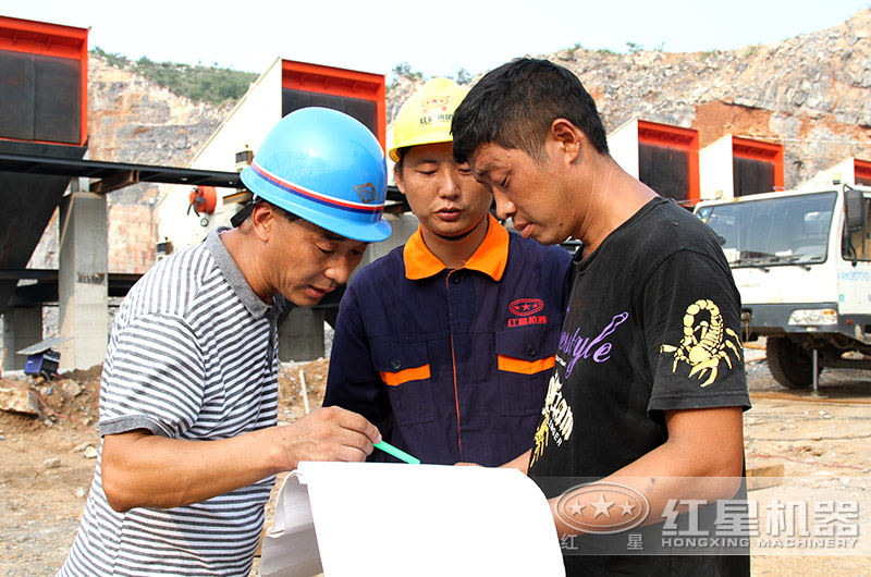 現(xiàn)場指導設備的安裝、調試