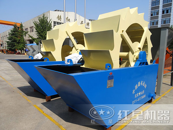 單葉輪式洗砂機(jī)，占地小，處理量小