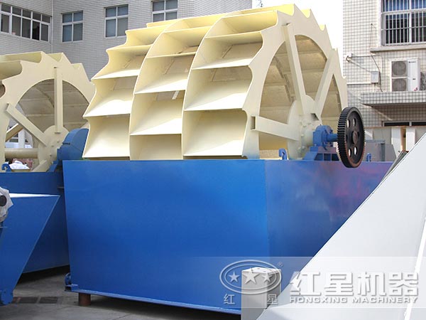 三葉輪式洗砂機(jī)，處理量大