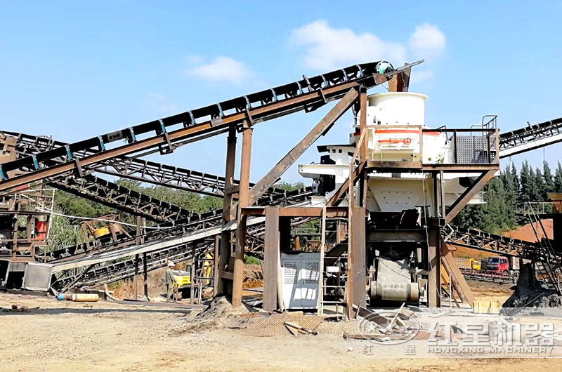 制砂機成品粒型好，成品多用于建筑工程，道路基建